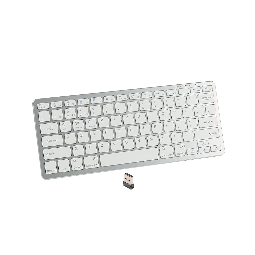 【10842】薄型キーボード Bluetooth 対応 Amazon | Bluetooth キーボード 無線 静音 薄型 軽量 タブレット